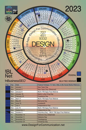 DFC Calendar Design / Mkg Materials